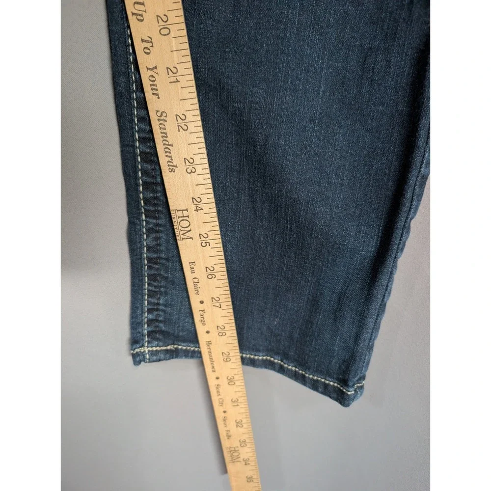 Silver Eddie Jeans Mens 32x30‎ Blue Relaxed Straight
